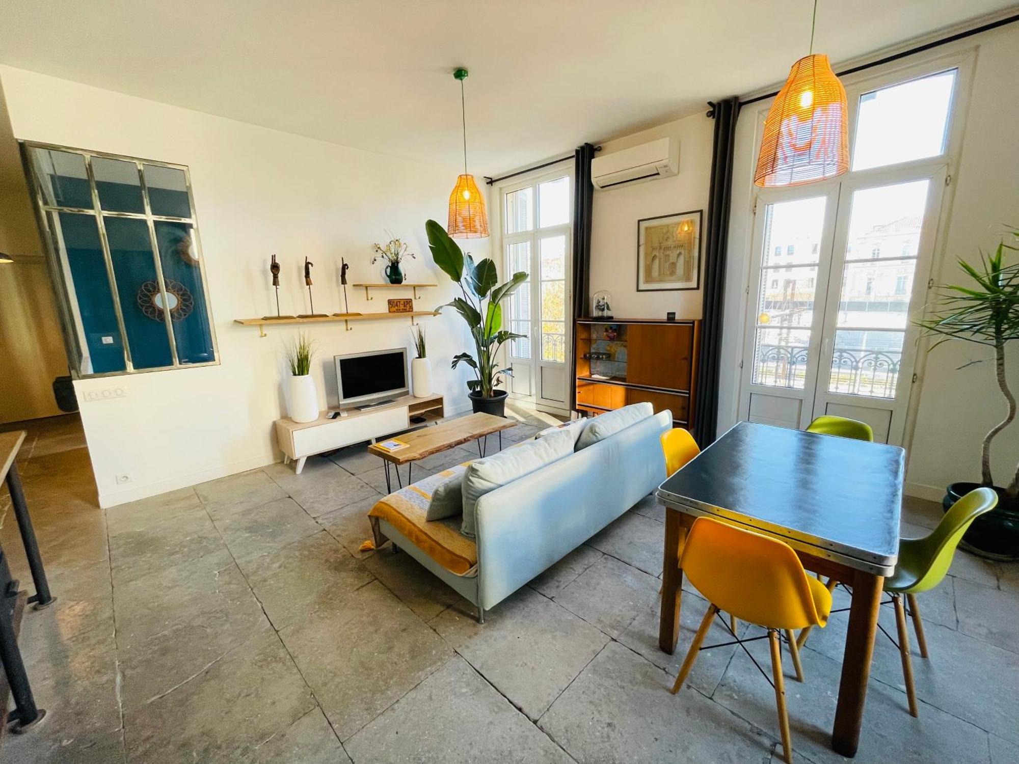 Appartement Climatise 50M2 Une Chambre Proche Centre Et Gare มงต์เปอลิเยร์ ภายนอก รูปภาพ